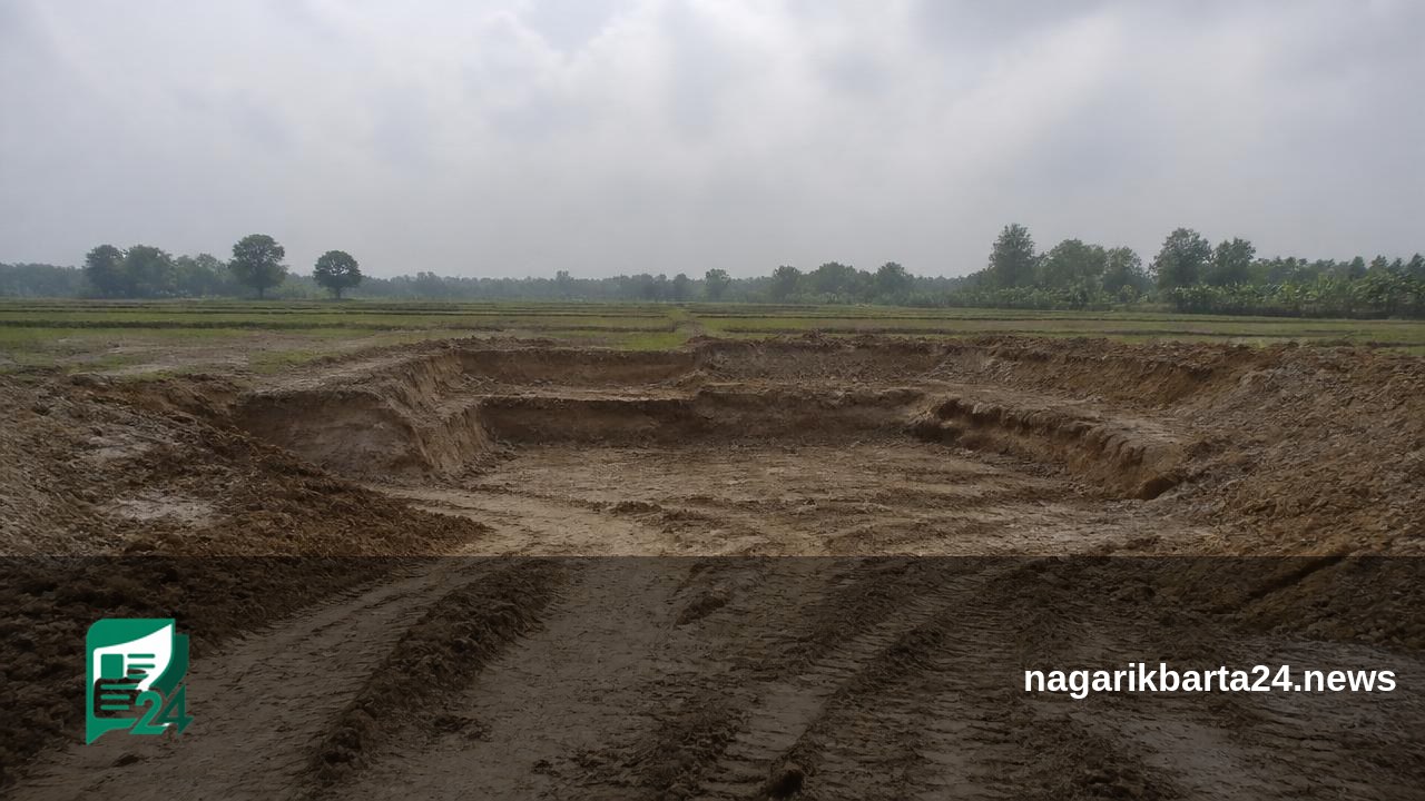 ফসলি জমির মাটি কাটায় ৫০ হাজার টাকা জরিমানা