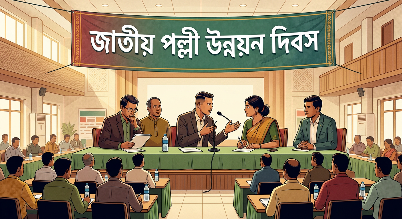 কুড়িগ্রামে প্রথমবারের মতো পালিত হলো জাতীয় পল্লী উন্নয়ন দিবস